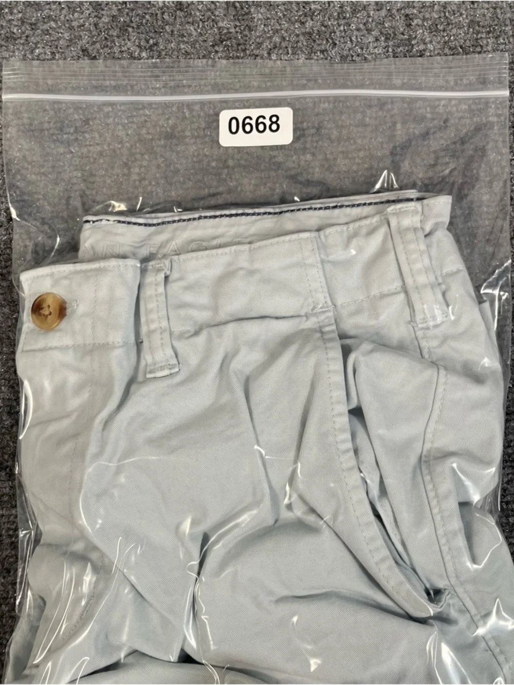 American Eagle Next Level Flex Shorts Men’s 31 Gray Chino Preppy Outdoor Casual - Picture 9 of 9